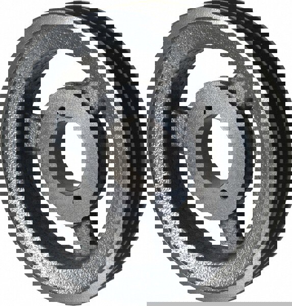 2BK67H 2 Groove, 3/8 to 1-1/2 Bore Diam, 6.45